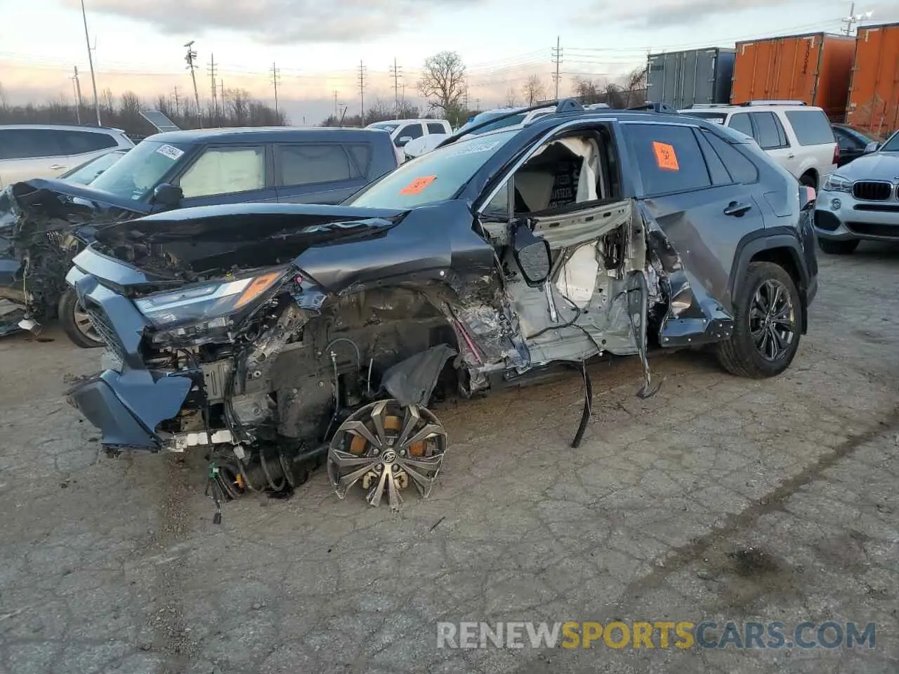 1 fotografías del automóvil dañado JTMB6RFV4PD092585 TOYOTA RAV4 2023