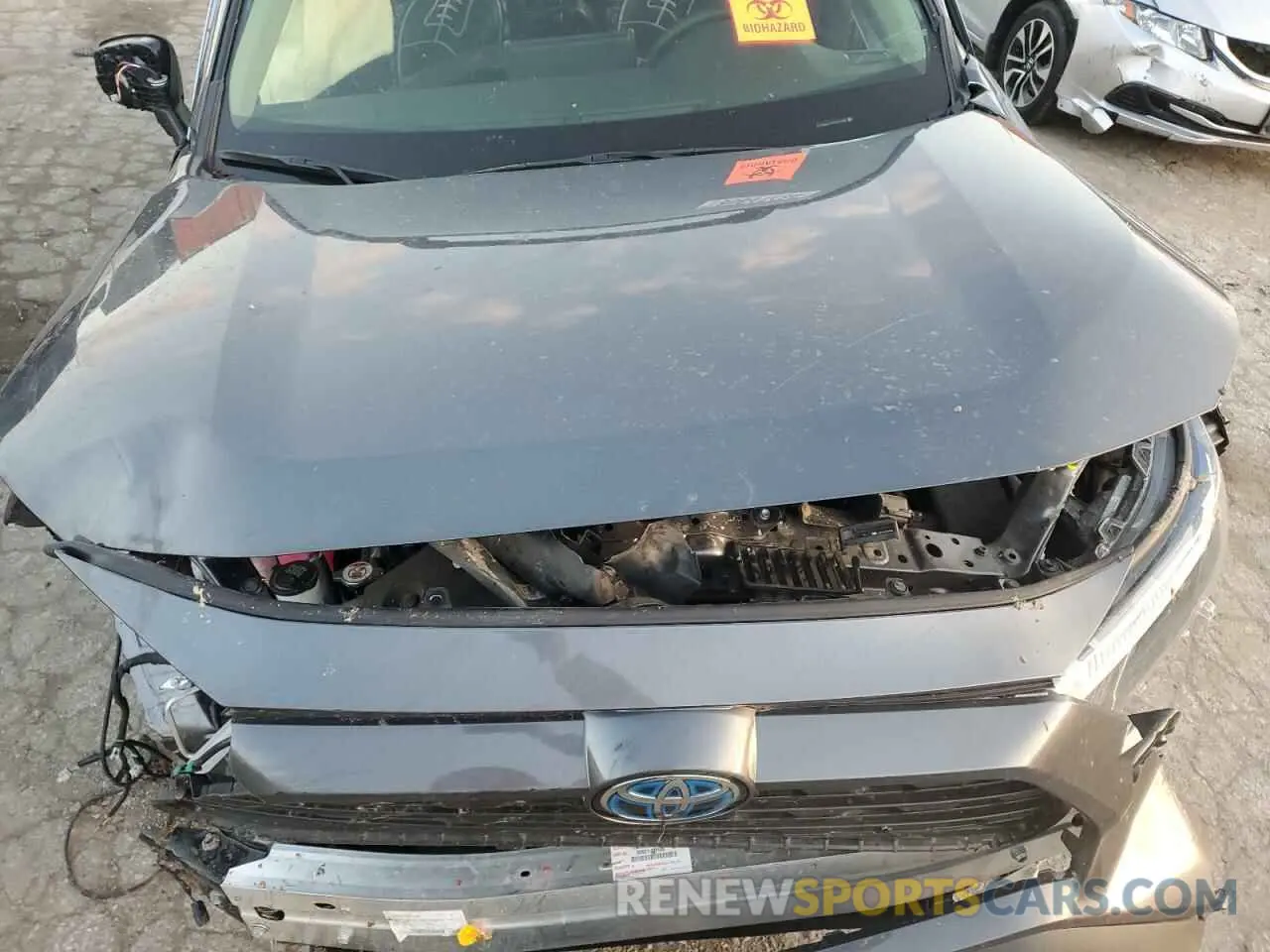 11 fotografías del automóvil dañado JTMB6RFV4PD092585 TOYOTA RAV4 2023