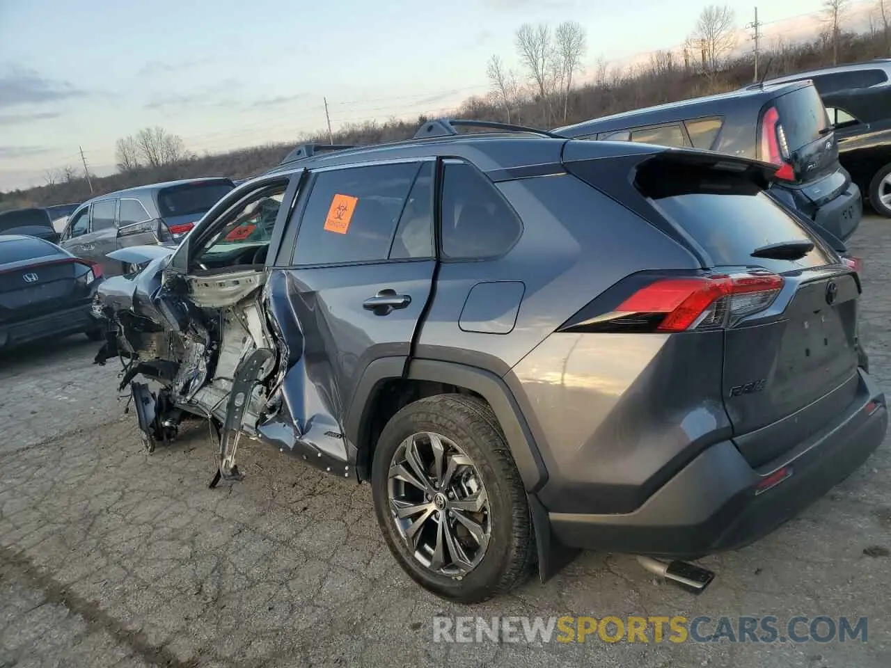 2 fotografías del automóvil dañado JTMB6RFV4PD092585 TOYOTA RAV4 2023