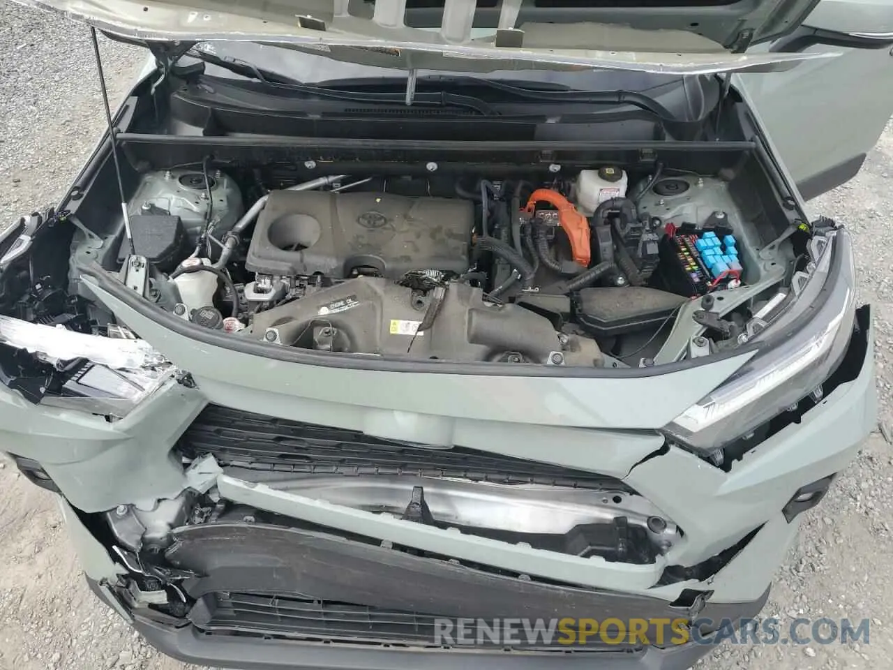 12 fotografías del automóvil dañado JTMB6RFV5PD543510 TOYOTA RAV4 2023