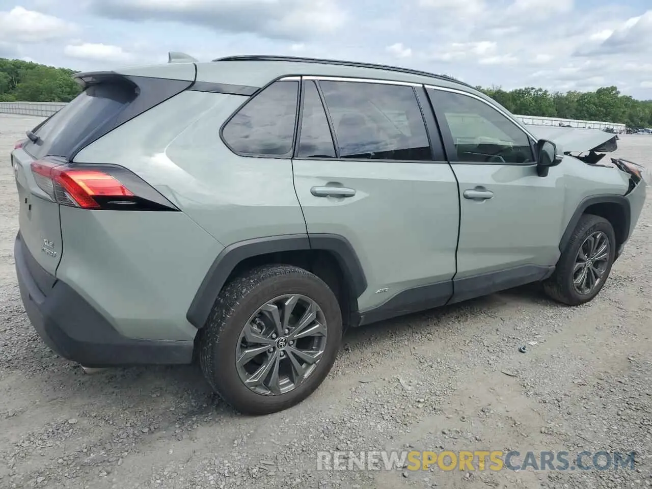 3 fotografías del automóvil dañado JTMB6RFV5PD543510 TOYOTA RAV4 2023