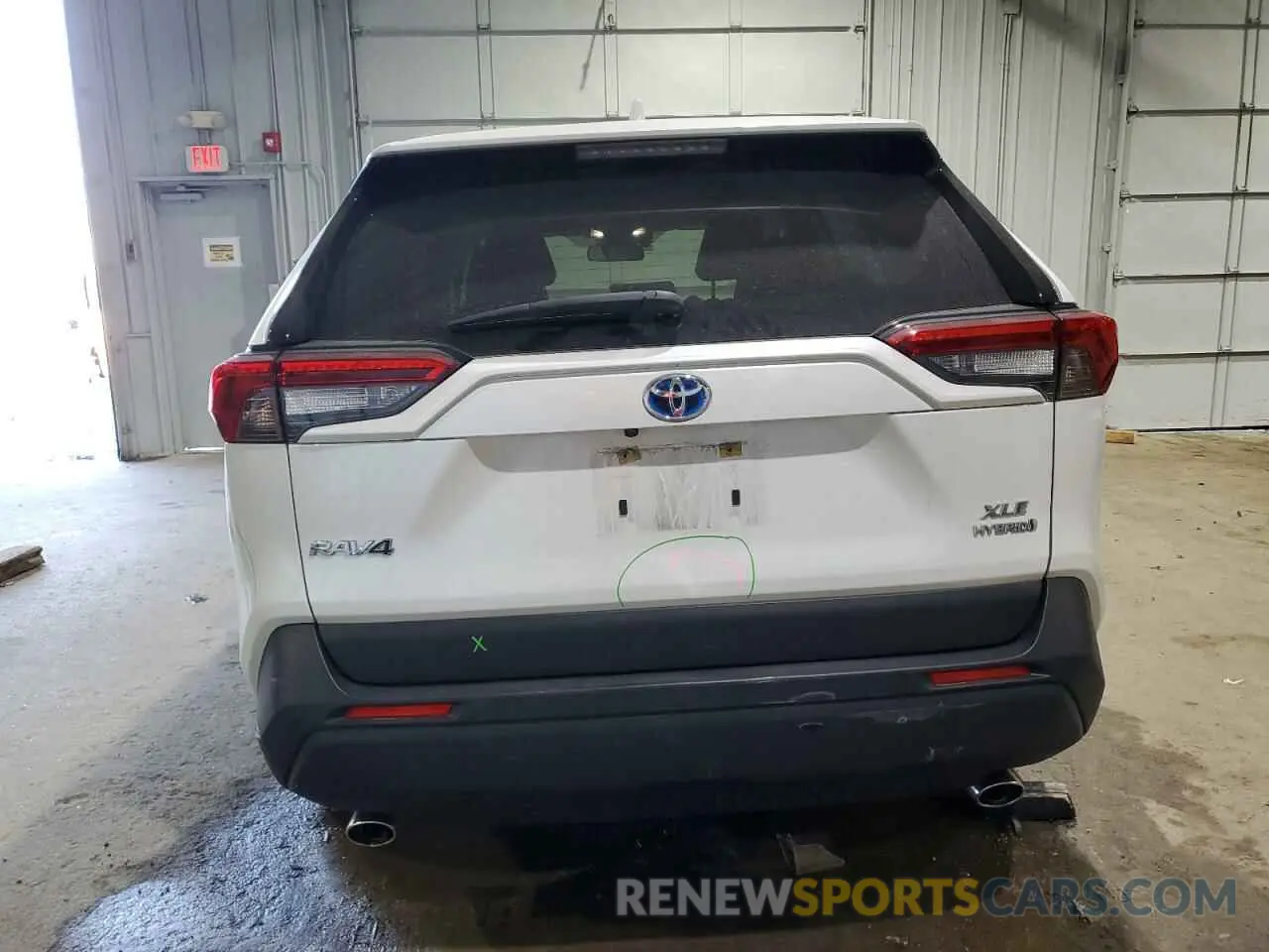 6 fotografías del automóvil dañado JTMB6RFV6PD085573 TOYOTA RAV4 2023