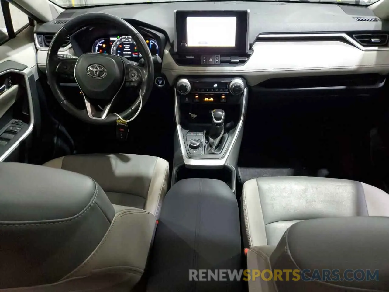 8 fotografías del automóvil dañado JTMB6RFV6PD085573 TOYOTA RAV4 2023