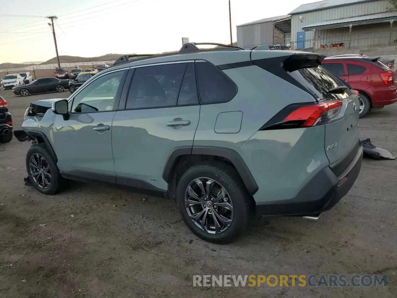 2 fotografías del automóvil dañado JTMB6RFV9PD116539 TOYOTA RAV4 2023