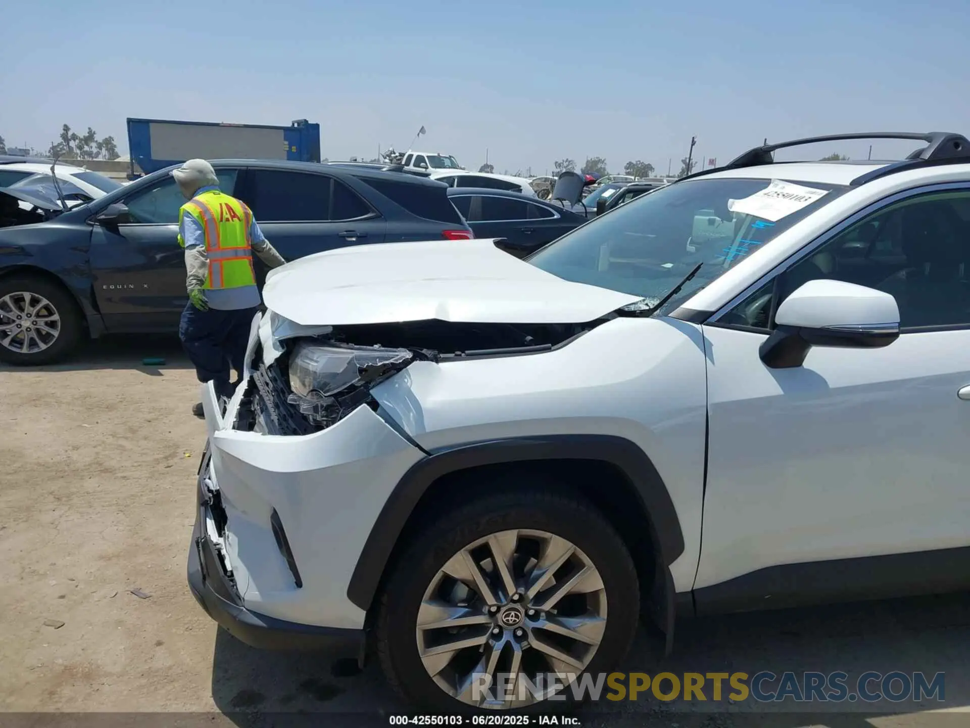 6 fotografías del automóvil dañado JTMC1RFV2PD101299 TOYOTA RAV4 2023