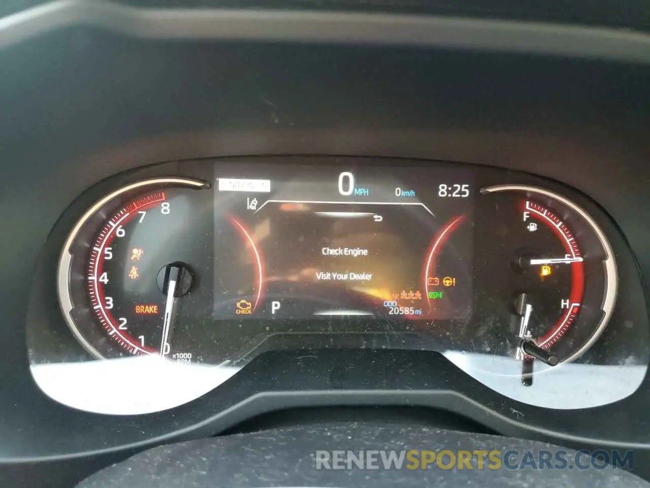 9 fotografías del automóvil dañado JTMC1RFV5PD102723 TOYOTA RAV4 2023
