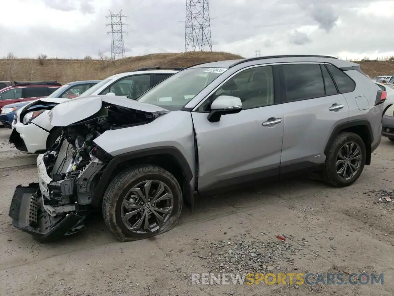 1 fotografías del automóvil dañado JTMD6RFV1PD112428 TOYOTA RAV4 2023