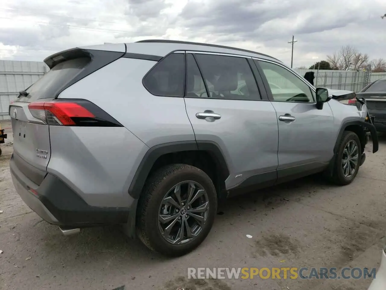 3 fotografías del automóvil dañado JTMD6RFV1PD112428 TOYOTA RAV4 2023