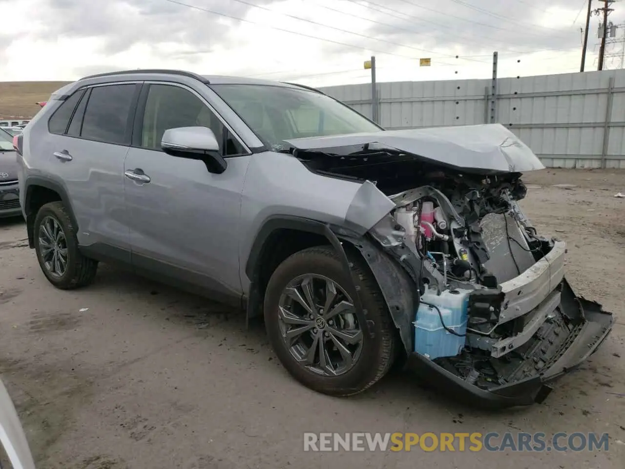 4 fotografías del automóvil dañado JTMD6RFV1PD112428 TOYOTA RAV4 2023
