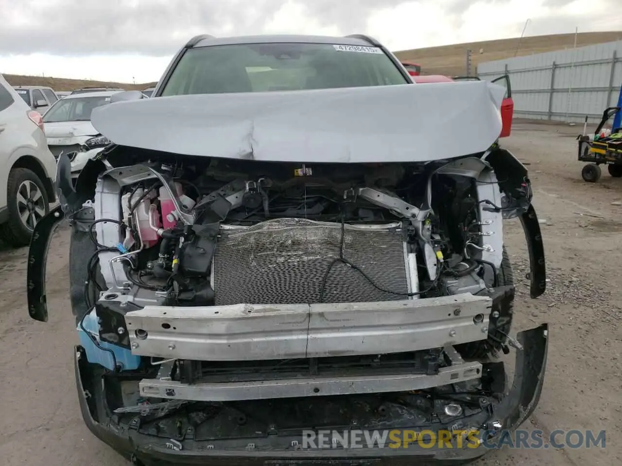 5 fotografías del automóvil dañado JTMD6RFV1PD112428 TOYOTA RAV4 2023