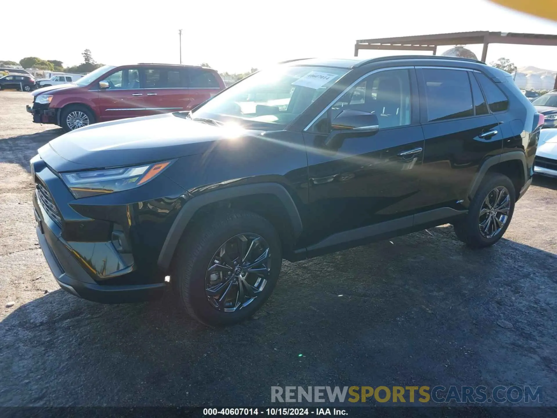 2 fotografías del automóvil dañado JTMD6RFV1PJ029499 TOYOTA RAV4 2023
