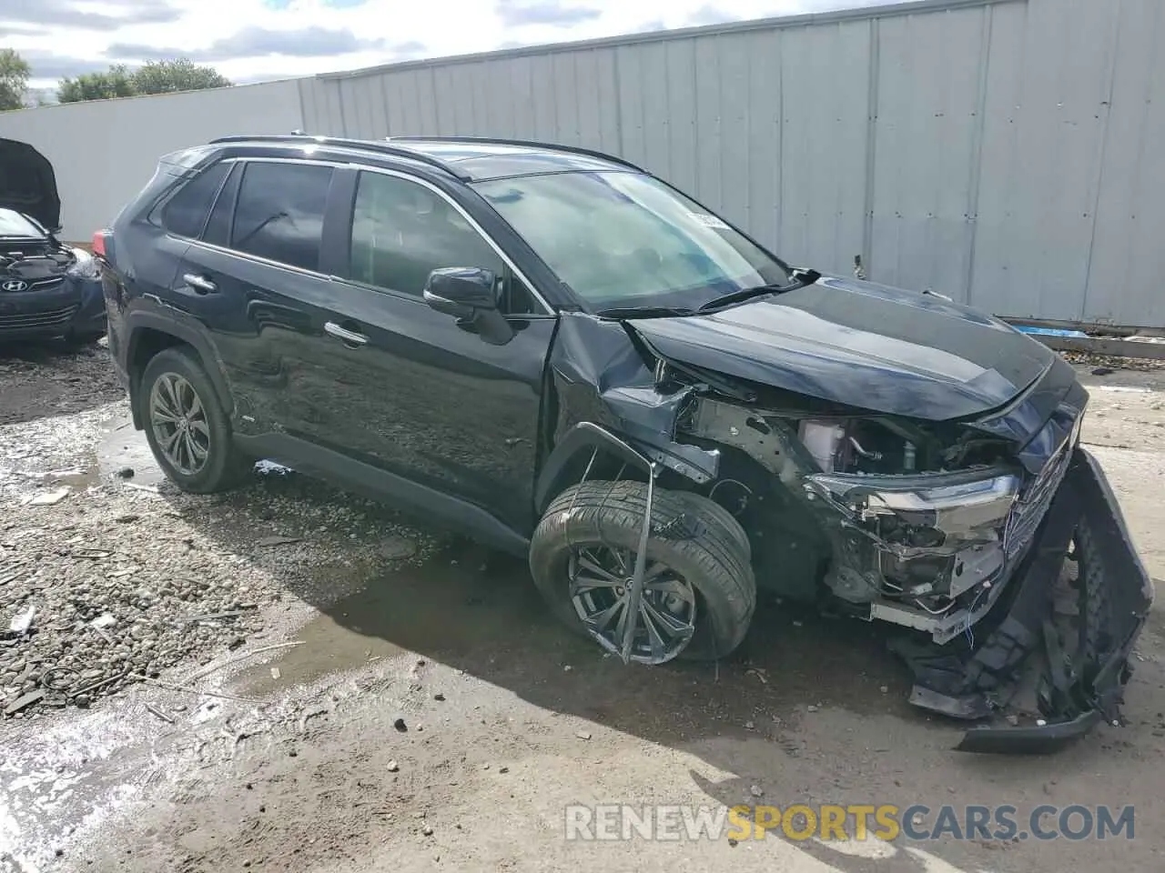 4 fotografías del automóvil dañado JTMD6RFV3PD101978 TOYOTA RAV4 2023