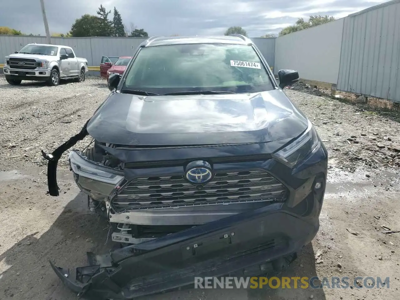 5 fotografías del automóvil dañado JTMD6RFV3PD101978 TOYOTA RAV4 2023