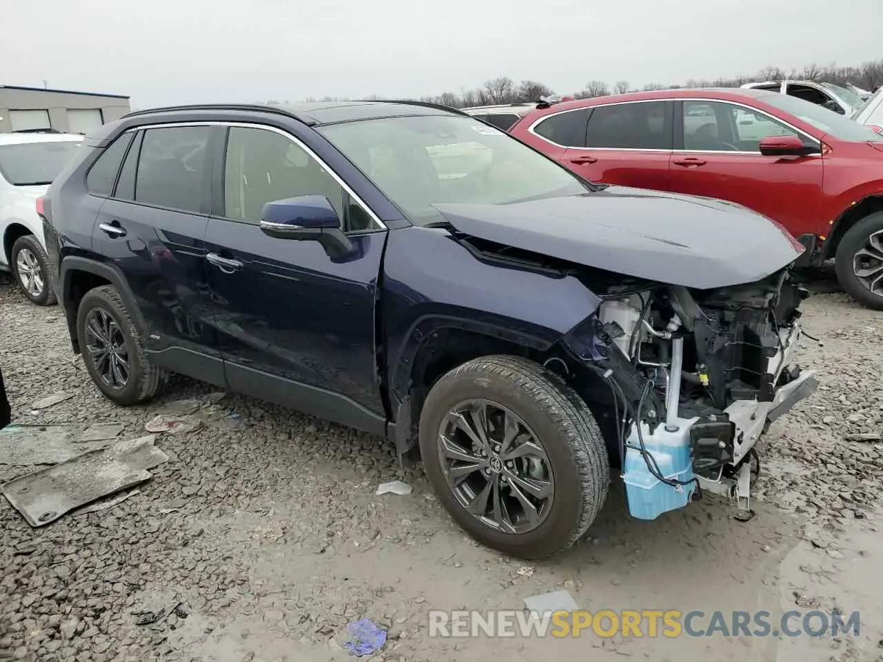 4 fotografías del automóvil dañado JTMD6RFV6PD115986 TOYOTA RAV4 2023