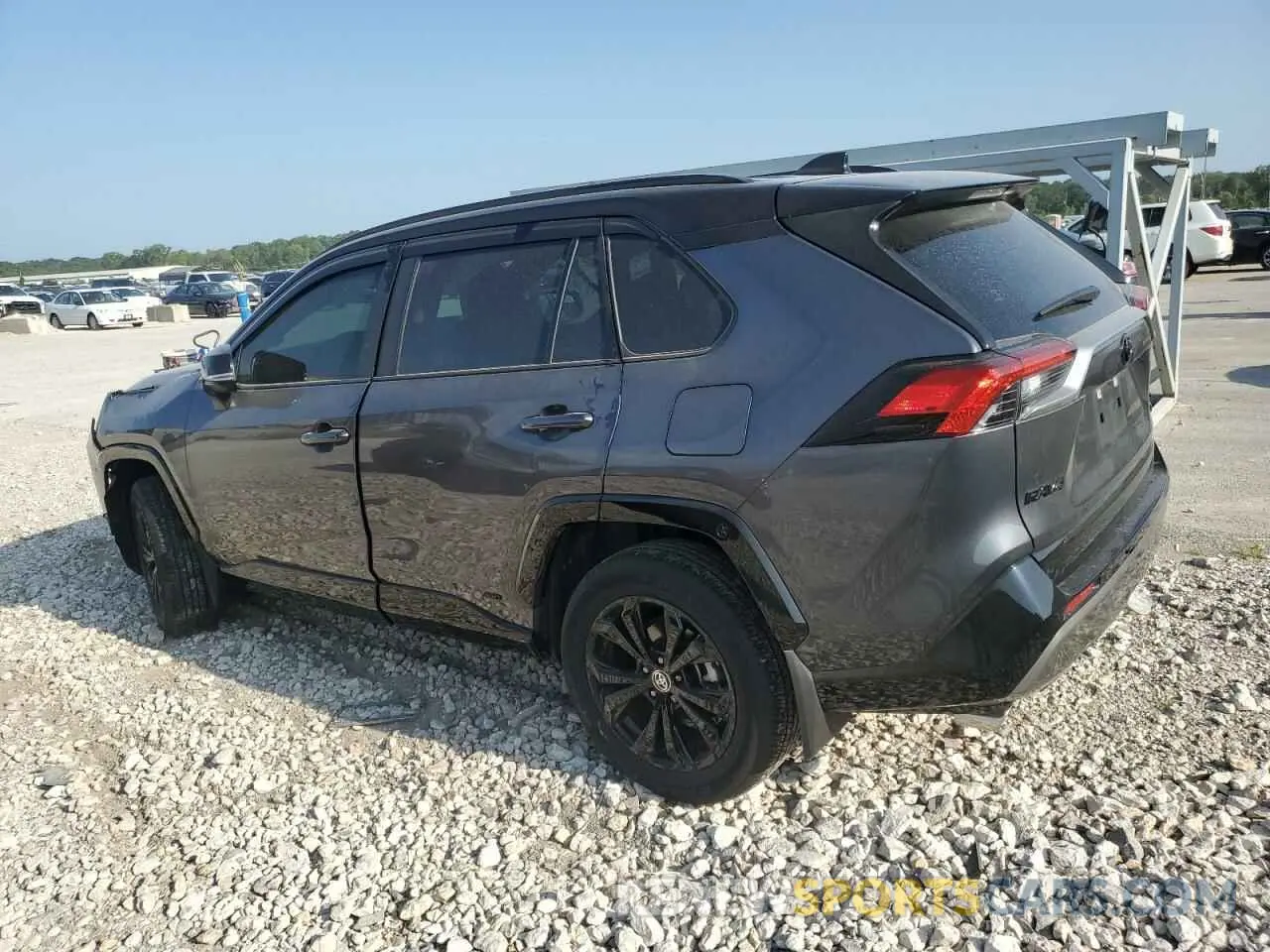 2 fotografías del automóvil dañado JTME6RFV1PD547969 TOYOTA RAV4 2023