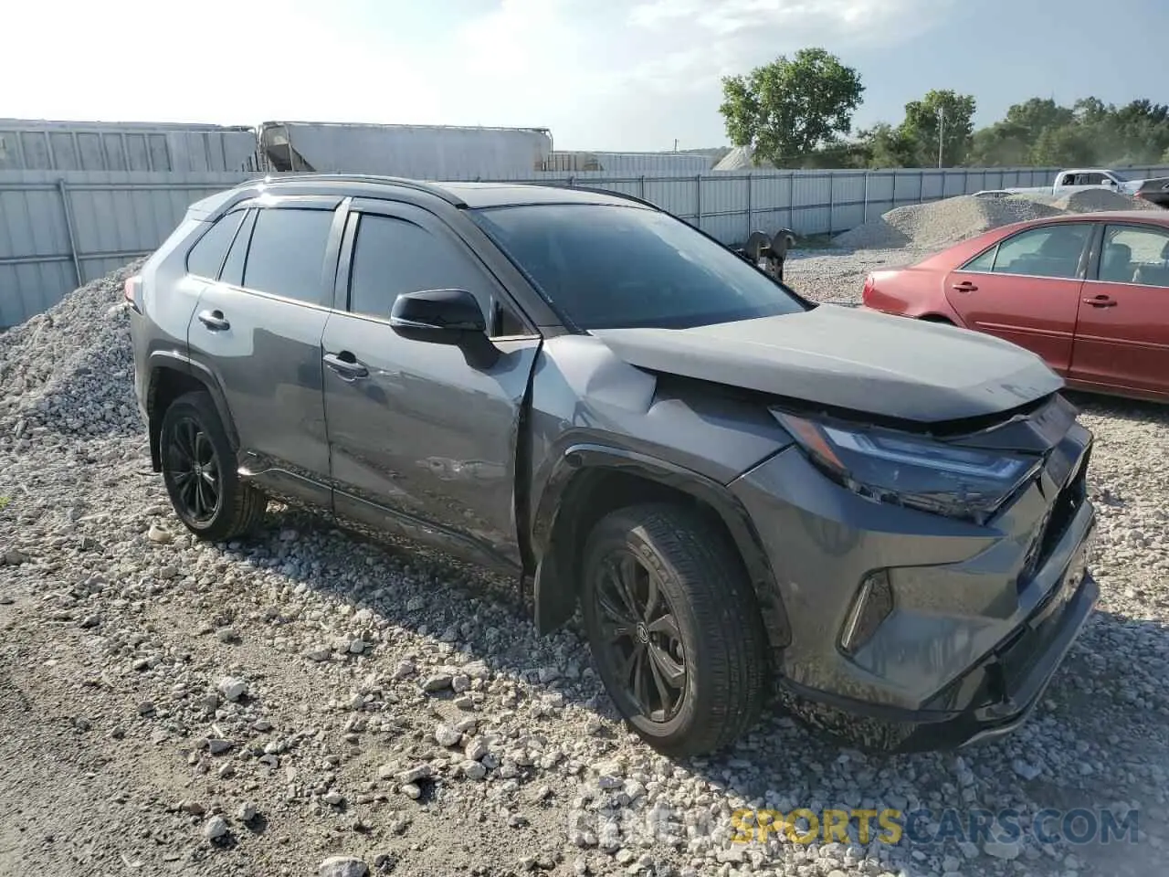 4 fotografías del automóvil dañado JTME6RFV1PD547969 TOYOTA RAV4 2023