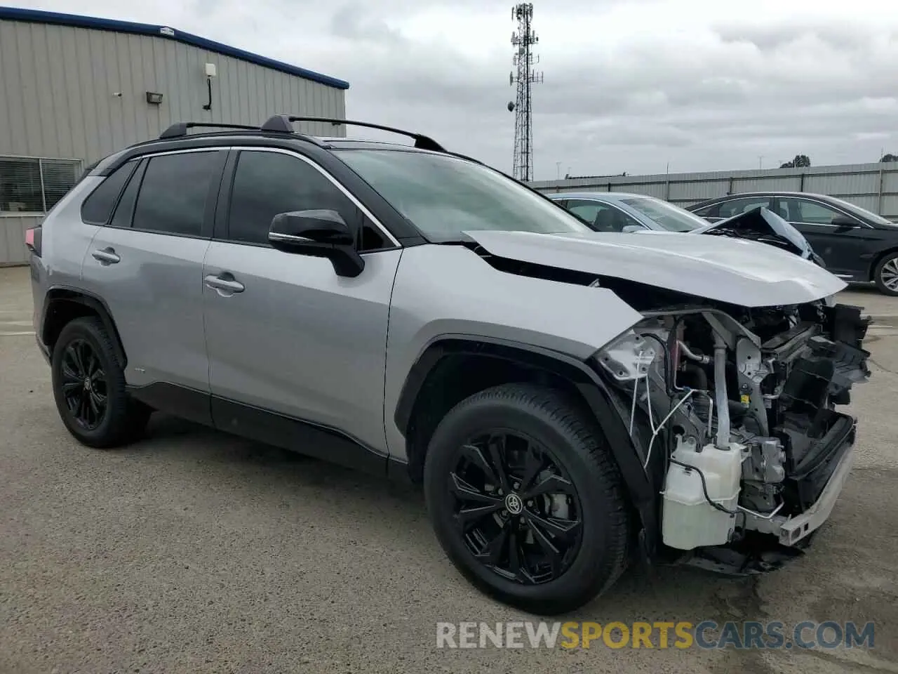 4 fotografías del automóvil dañado JTME6RFVXPJ035516 TOYOTA RAV4 2023
