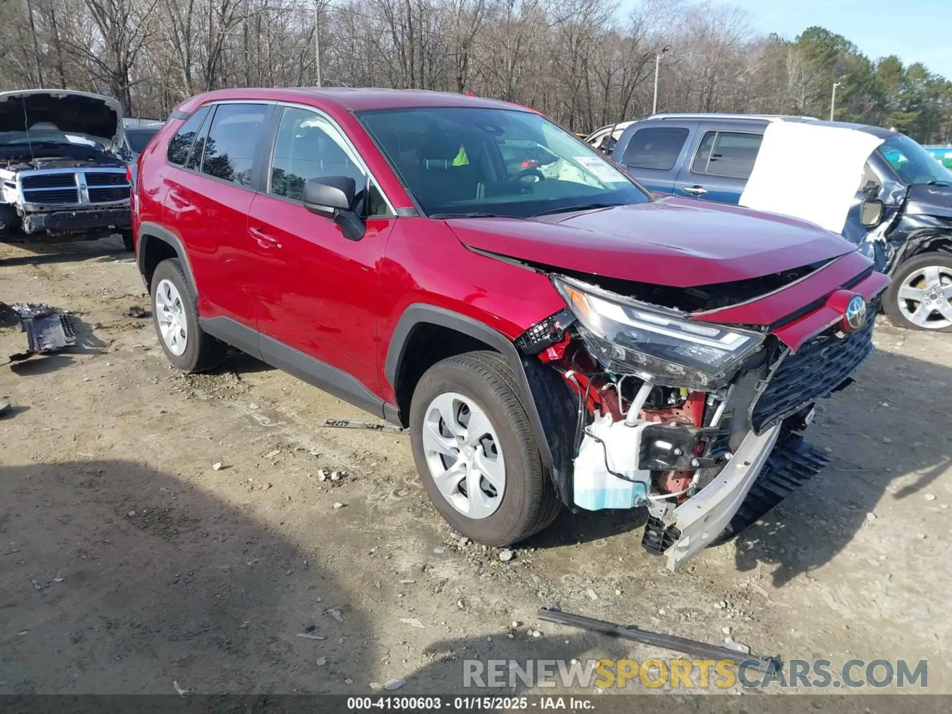 1 fotografías del automóvil dañado JTMF1RFV2PD098661 TOYOTA RAV4 2023