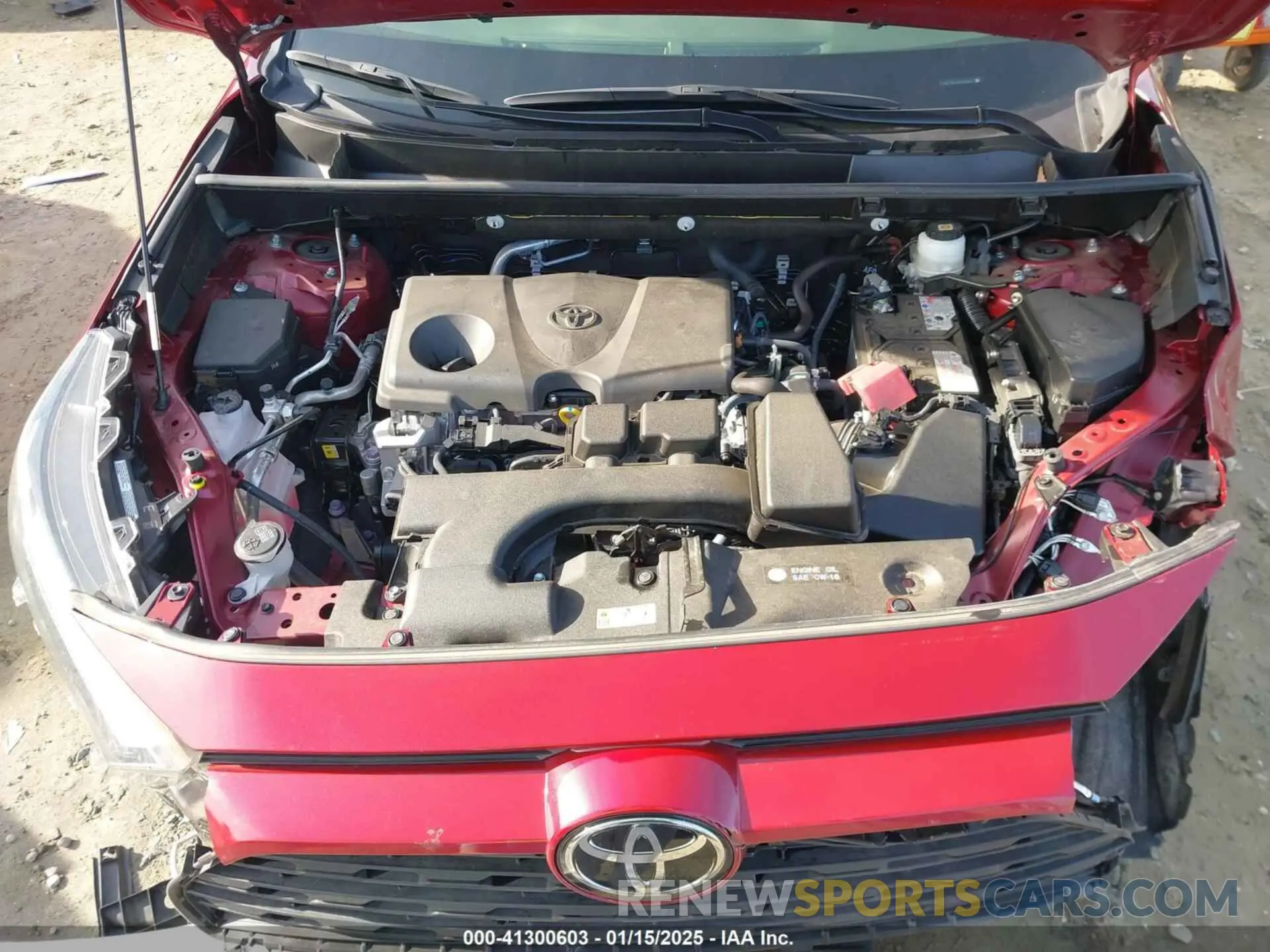 10 fotografías del automóvil dañado JTMF1RFV2PD098661 TOYOTA RAV4 2023