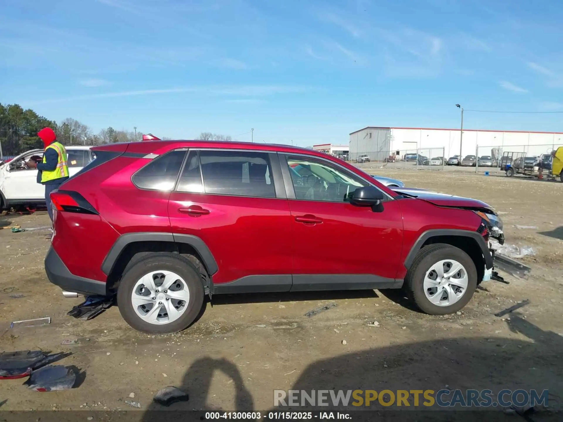 13 fotografías del automóvil dañado JTMF1RFV2PD098661 TOYOTA RAV4 2023