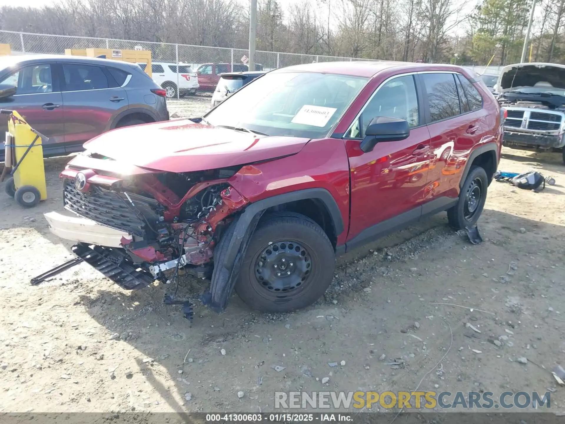 2 fotografías del automóvil dañado JTMF1RFV2PD098661 TOYOTA RAV4 2023