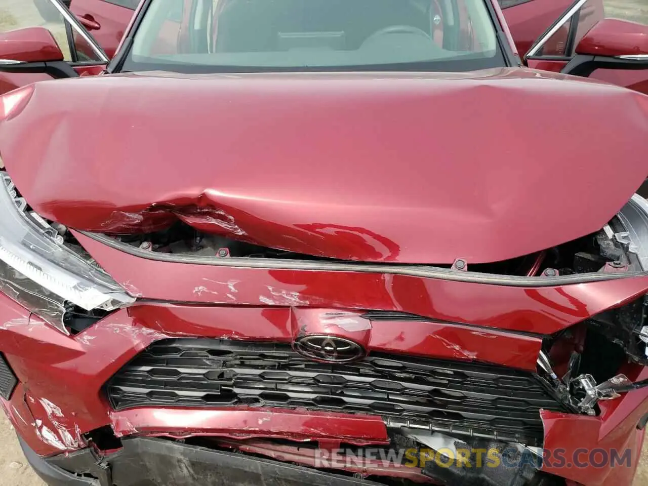 13 fotografías del automóvil dañado JTMG1RFV5PD101198 TOYOTA RAV4 2023