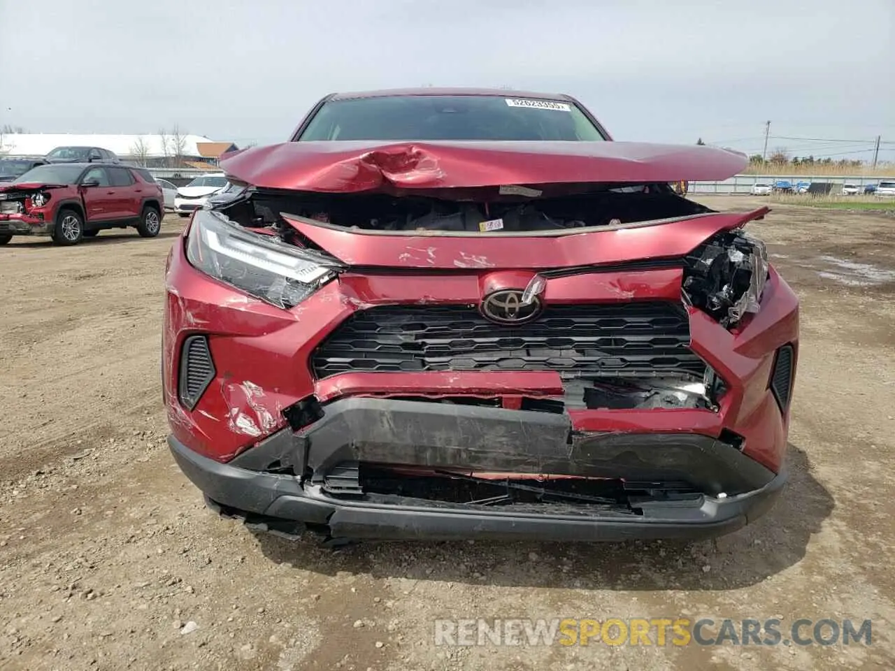 5 fotografías del automóvil dañado JTMG1RFV5PD101198 TOYOTA RAV4 2023