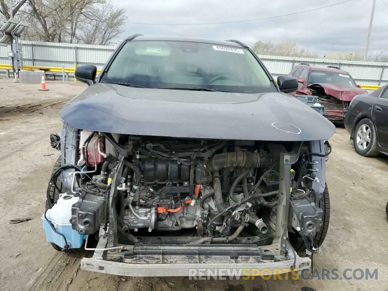 5 fotografías del automóvil dañado JTMLWRFV2PD193290 TOYOTA RAV4 2023