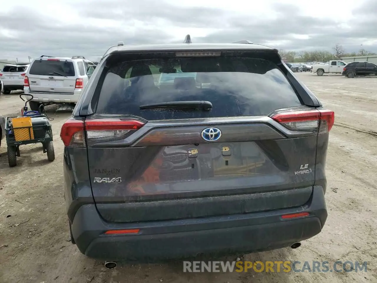 6 fotografías del automóvil dañado JTMLWRFV2PD193290 TOYOTA RAV4 2023