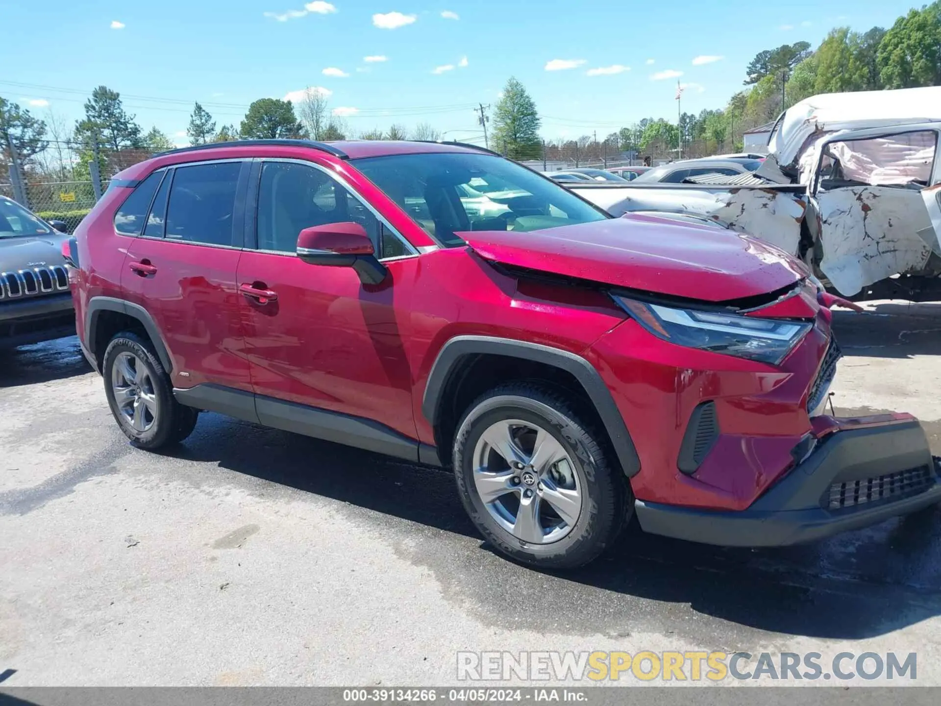 1 fotografías del automóvil dañado JTMMWRFV3PD192623 TOYOTA RAV4 2023