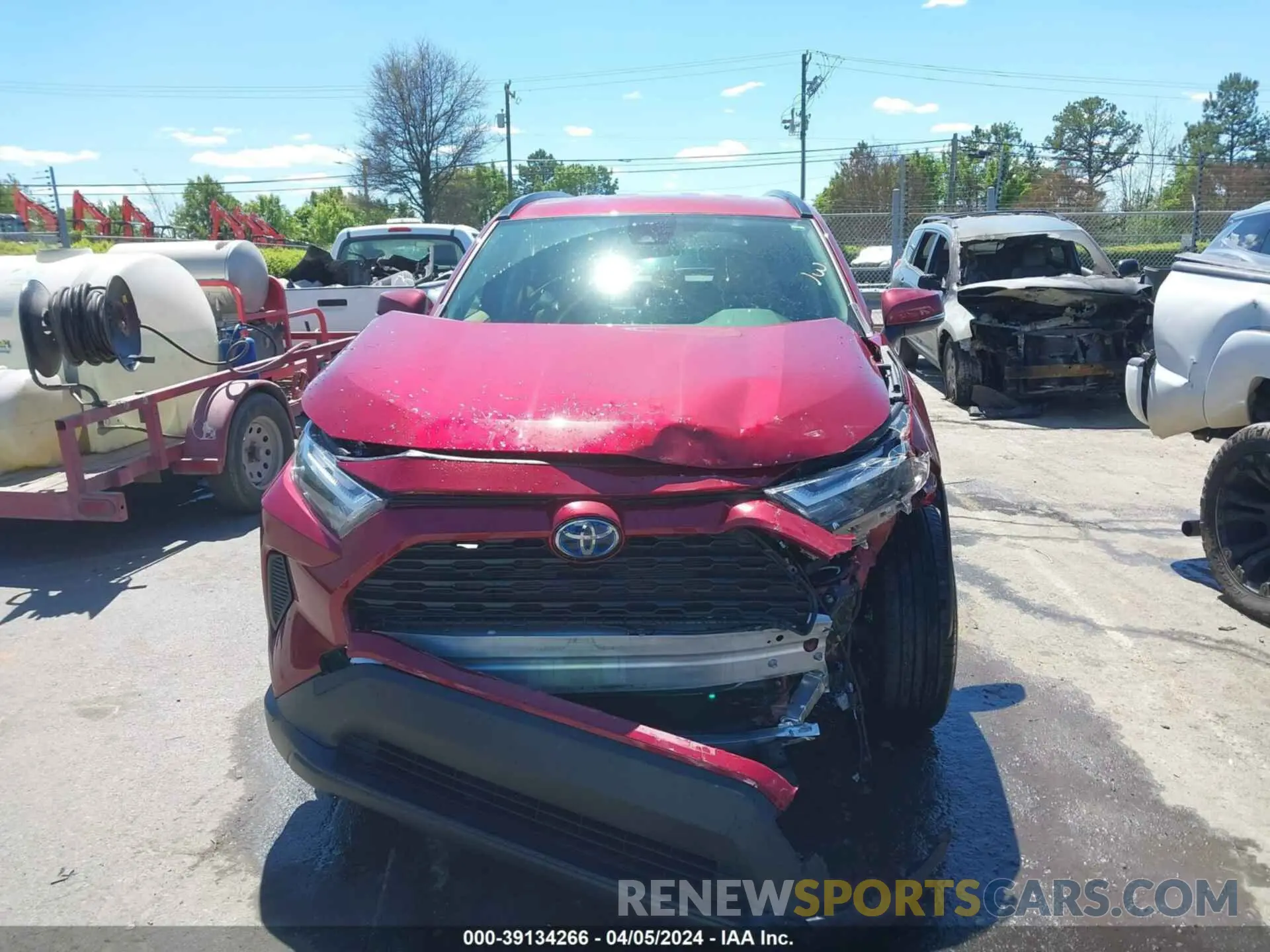 12 fotografías del automóvil dañado JTMMWRFV3PD192623 TOYOTA RAV4 2023