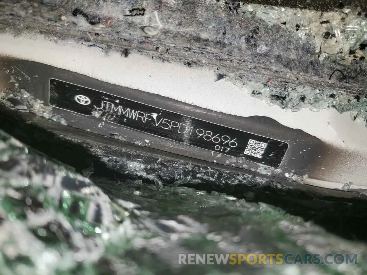 14 fotografías del automóvil dañado JTMMWRFV5PD198696 TOYOTA RAV4 2023
