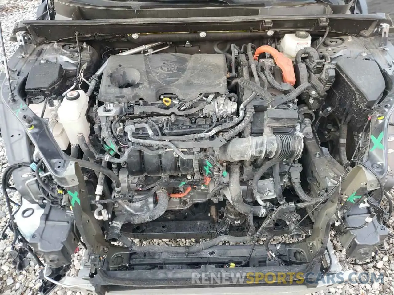 12 fotografías del automóvil dañado JTMRWRFV0PD177308 TOYOTA RAV4 2023