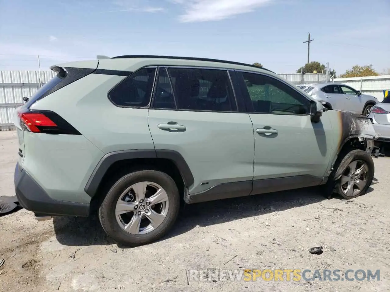3 fotografías del automóvil dañado JTMRWRFV1PD171808 TOYOTA RAV4 2023