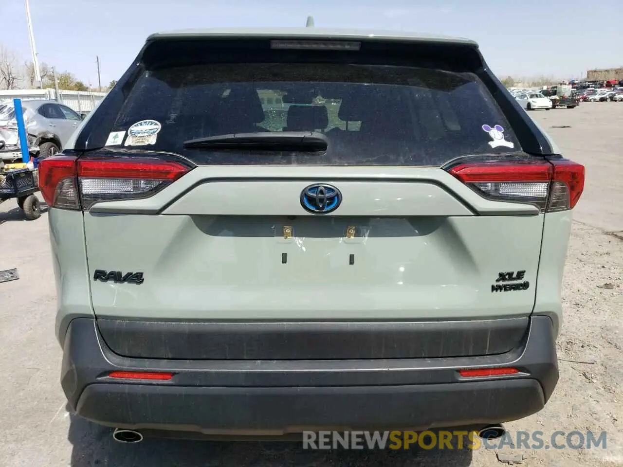 6 fotografías del automóvil dañado JTMRWRFV1PD171808 TOYOTA RAV4 2023