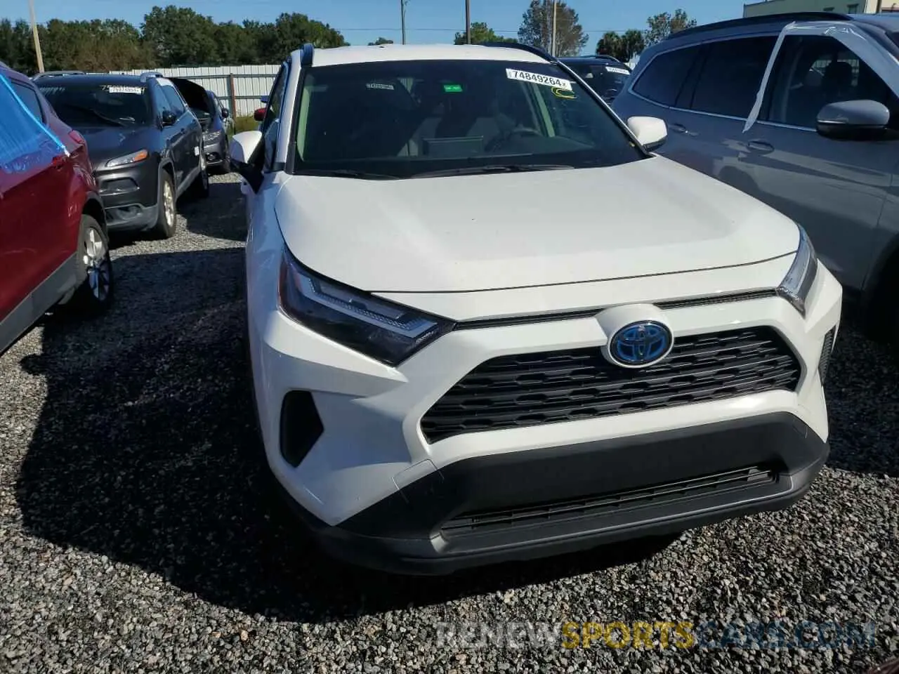 5 fotografías del automóvil dañado JTMRWRFV1PD201664 TOYOTA RAV4 2023
