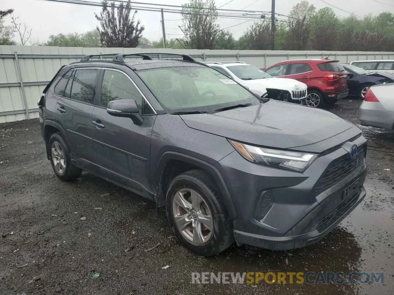 4 fotografías del automóvil dañado JTMRWRFV1PD201731 TOYOTA RAV4 2023
