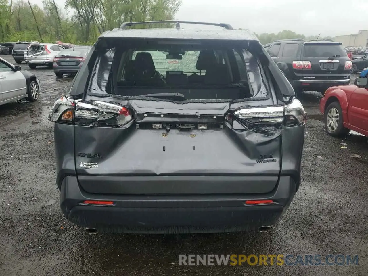 6 fotografías del automóvil dañado JTMRWRFV1PD201731 TOYOTA RAV4 2023