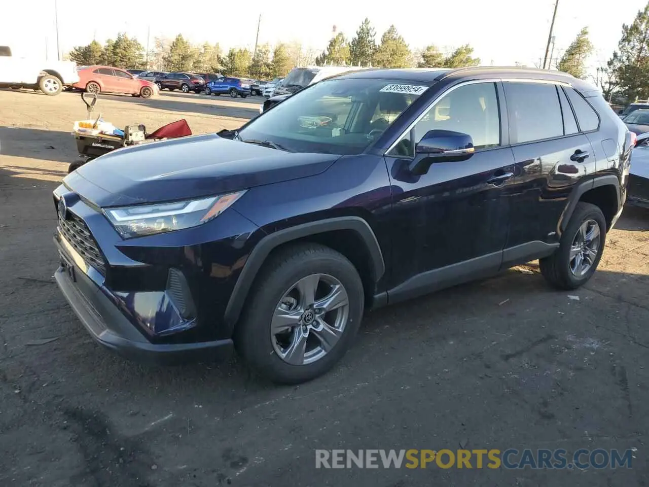1 fotografías del automóvil dañado JTMRWRFV4PD198517 TOYOTA RAV4 2023