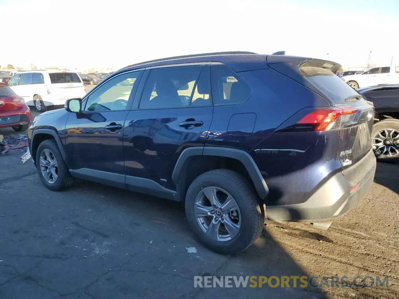2 fotografías del automóvil dañado JTMRWRFV4PD198517 TOYOTA RAV4 2023