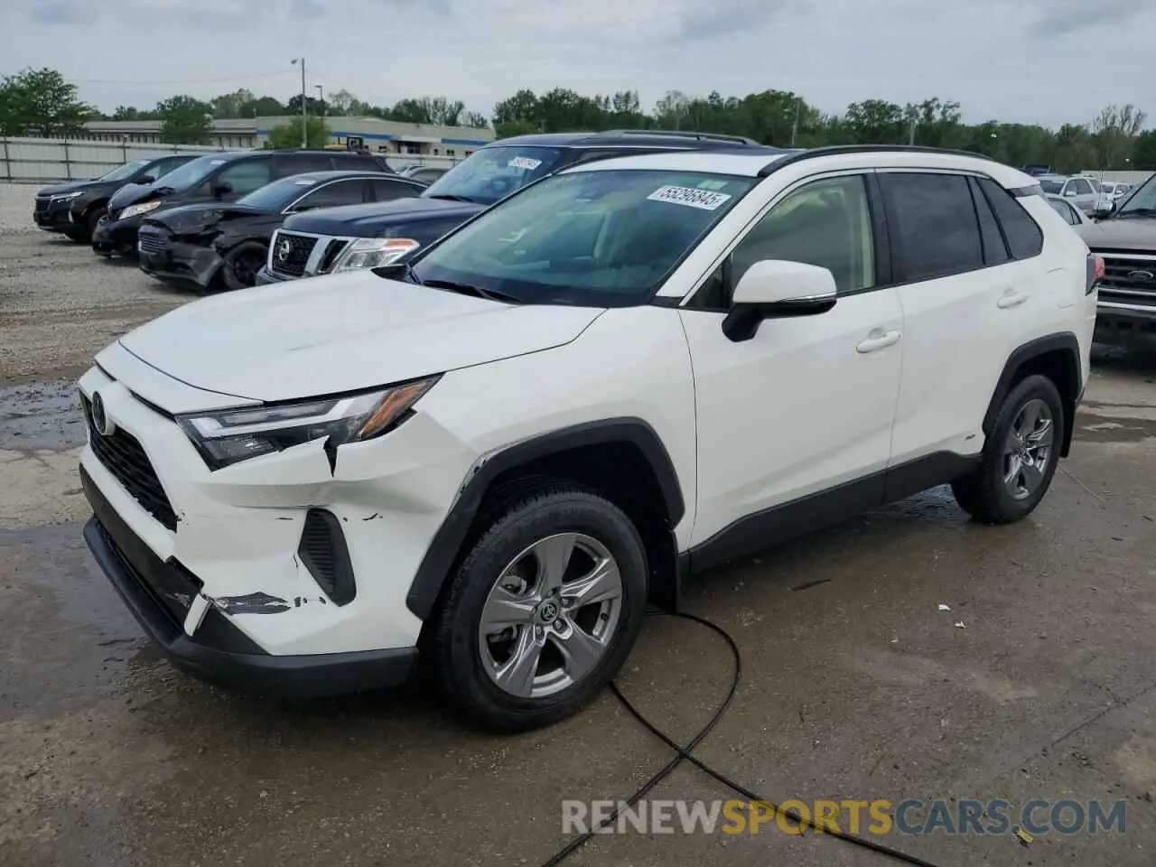 1 fotografías del automóvil dañado JTMRWRFV6PD202888 TOYOTA RAV4 2023