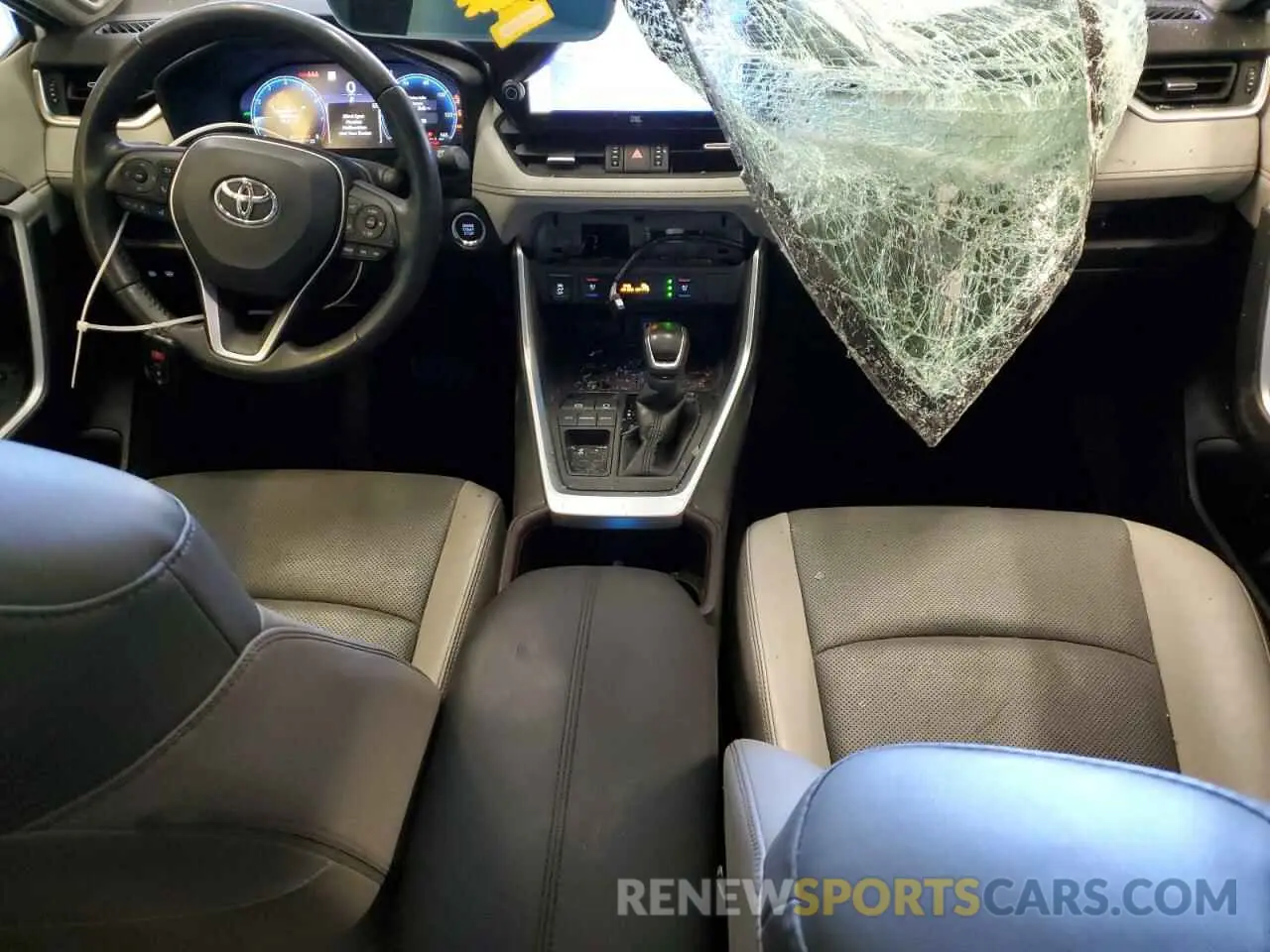 8 fotografías del automóvil dañado JTMY1RFV8PJ025224 TOYOTA RAV4 2023