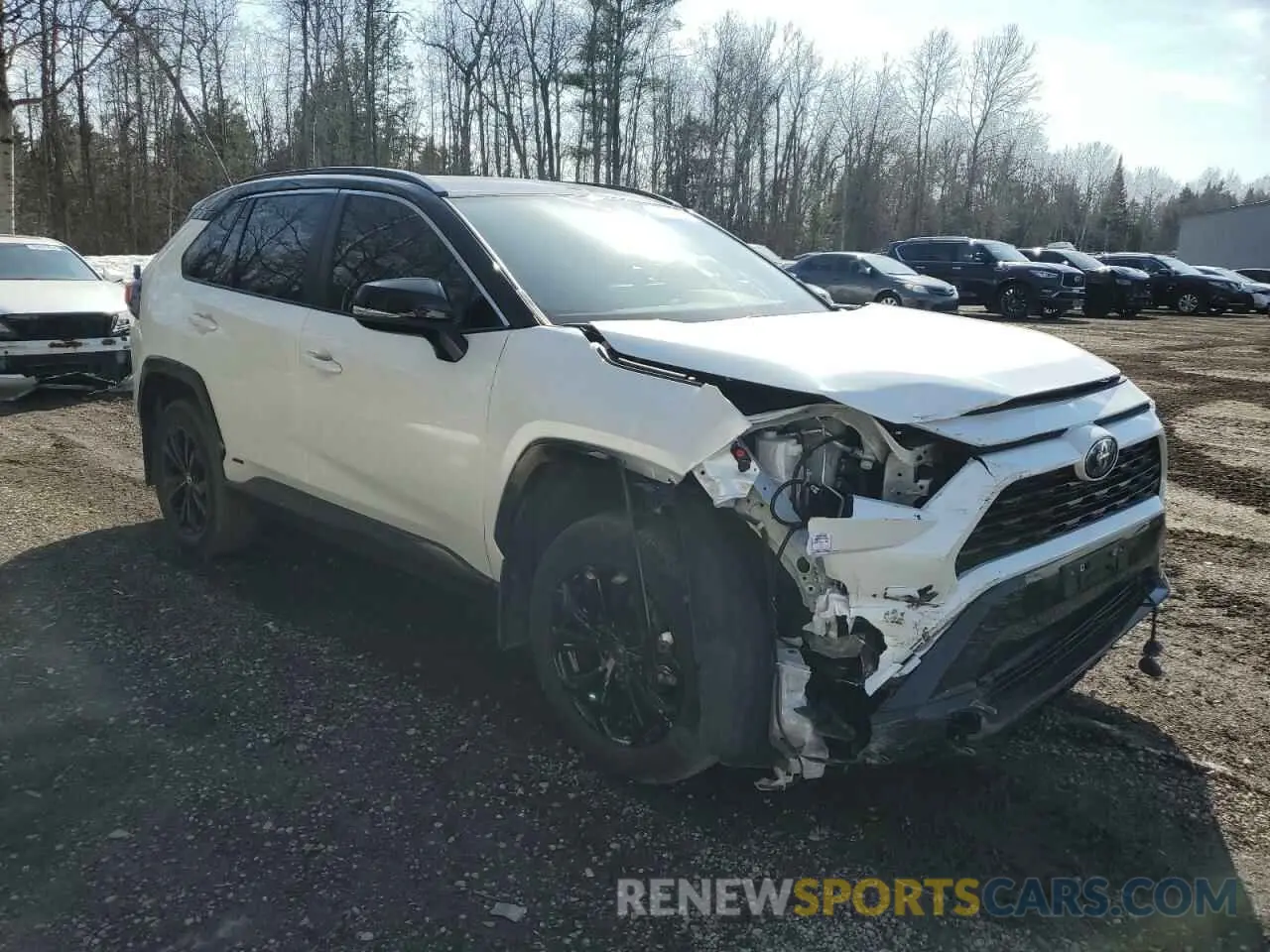 4 fotografías del automóvil dañado 2T35WRFV1RW212636 TOYOTA RAV4 2024