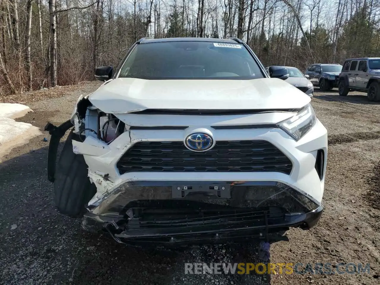 5 fotografías del automóvil dañado 2T35WRFV1RW212636 TOYOTA RAV4 2024