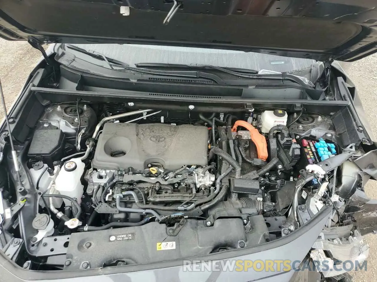 12 fotografías del automóvil dañado 2T35WRFV7RW227500 TOYOTA RAV4 2024
