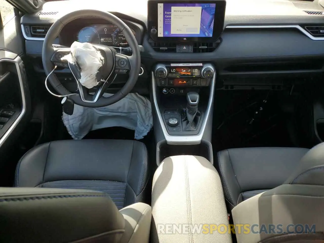 8 fotografías del automóvil dañado 2T35WRFV7RW227500 TOYOTA RAV4 2024