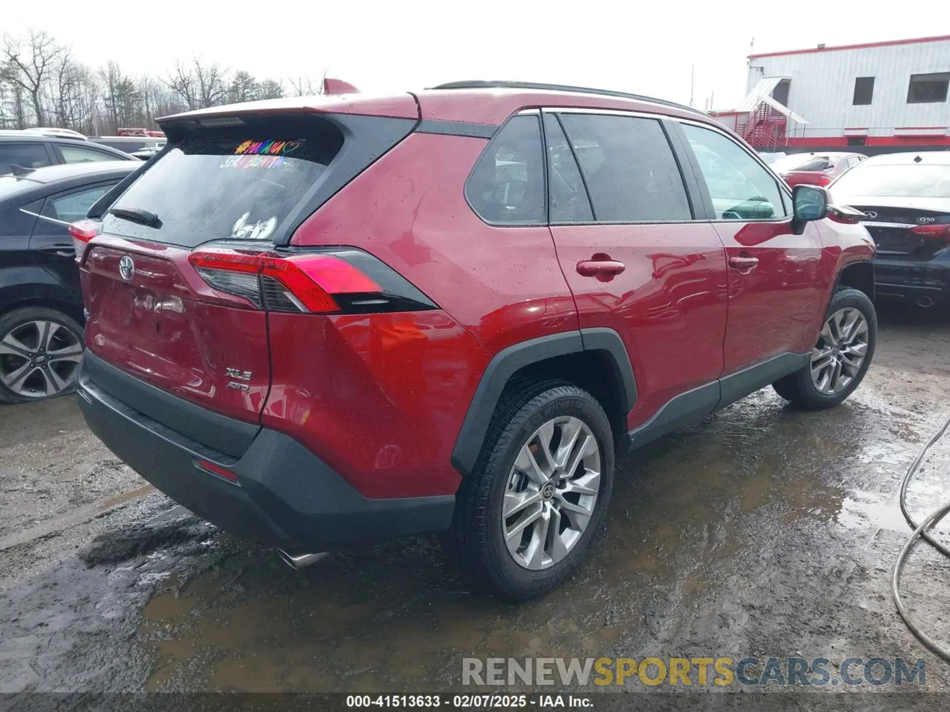 4 fotografías del automóvil dañado 2T3A1RFV0RW487038 TOYOTA RAV4 2024