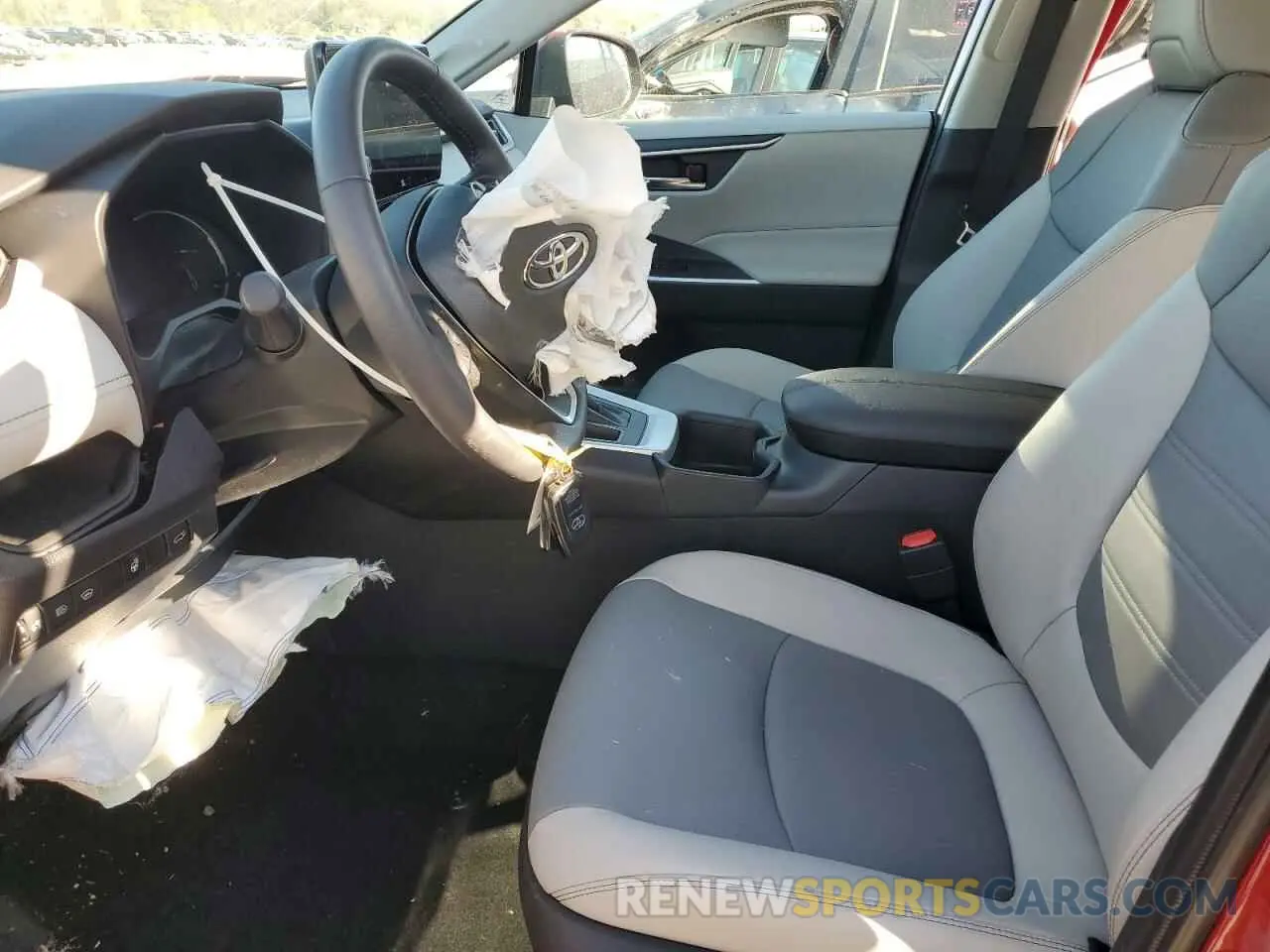 7 fotografías del automóvil dañado 2T3A1RFV1RW475478 TOYOTA RAV4 2024