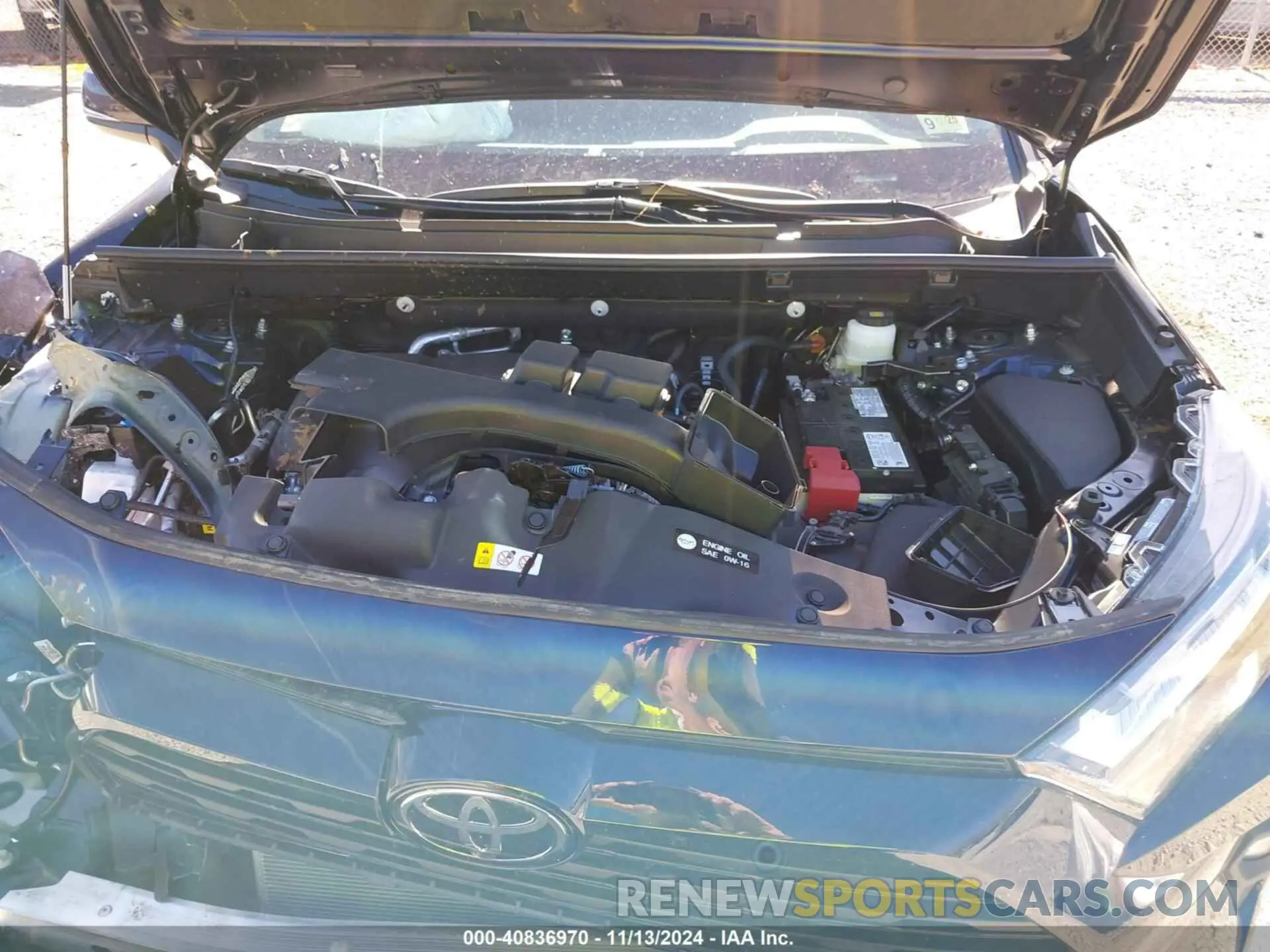 10 fotografías del automóvil dañado 2T3A1RFV1RW479594 TOYOTA RAV4 2024