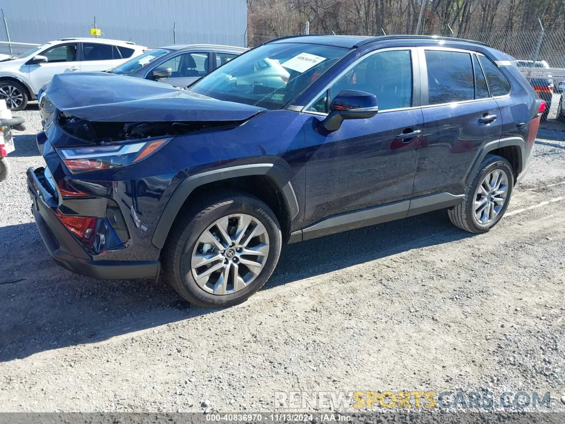 2 fotografías del automóvil dañado 2T3A1RFV1RW479594 TOYOTA RAV4 2024